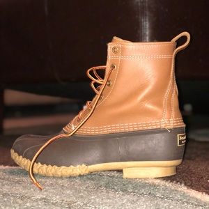 LL BEAN BOOTS!! slightly worn!!